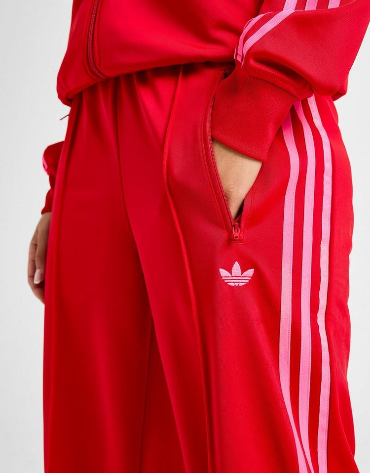 Red - Oversized Firebird Track Pants
